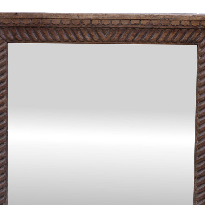 Adige Teak Wood Mirror