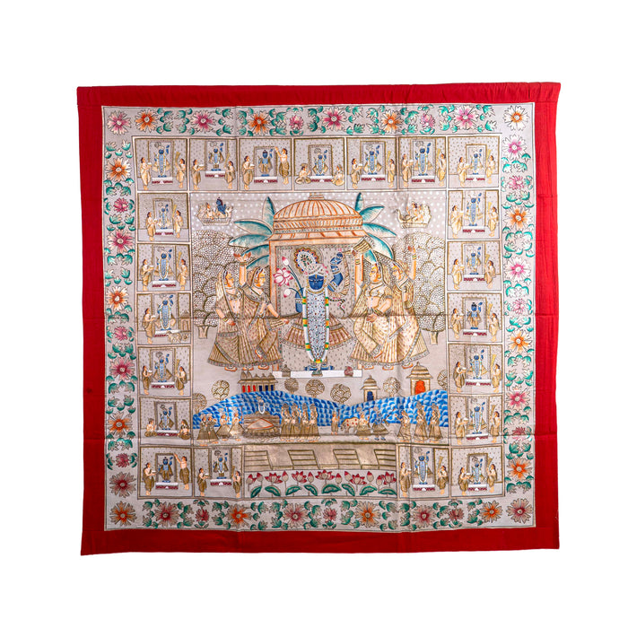 UTSAV SWAROOP SHRI SHARAD LEELA PICHWAI PAINTING
