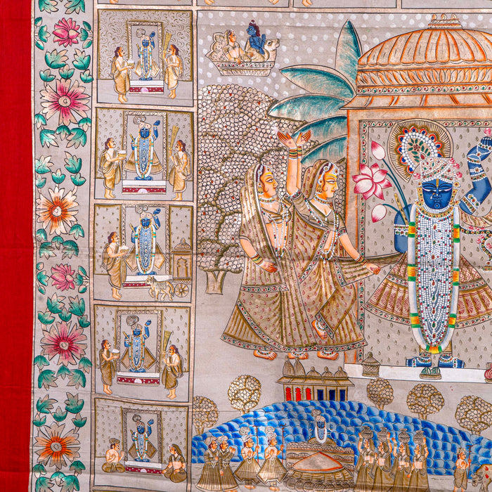 UTSAV SWAROOP SHRI SHARAD LEELA PICHWAI PAINTING