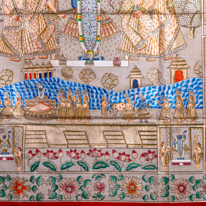 UTSAV SWAROOP SHRI SHARAD LEELA PICHWAI PAINTING