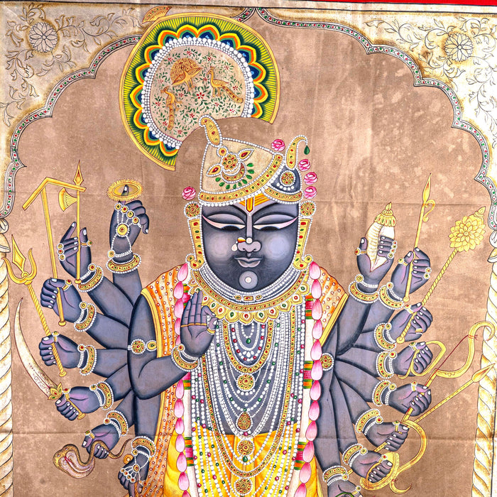 SHRI SUDARSHAN SWAROOP PICHWAI PAINTING