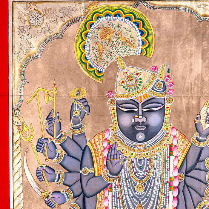 SHRI SUDARSHAN SWAROOP PICHWAI PAINTING