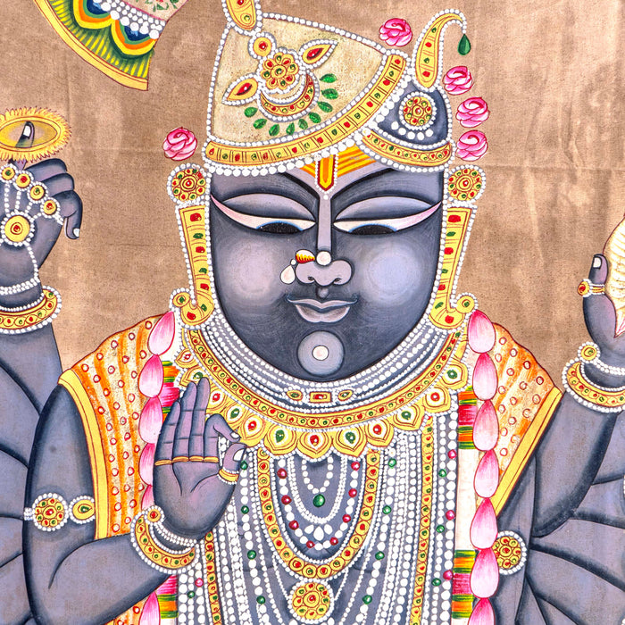 SHRI SUDARSHAN SWAROOP PICHWAI PAINTING