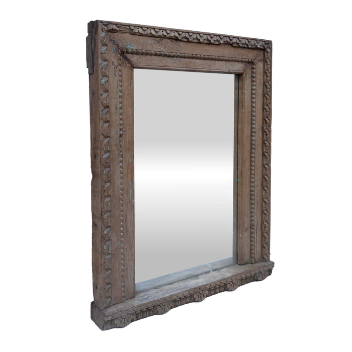 Aaynu Teak Wood Mirror