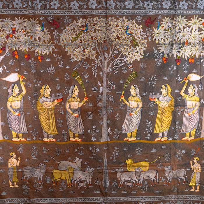 SHRI KEJADI PUJAN PICHWAI PAINTING