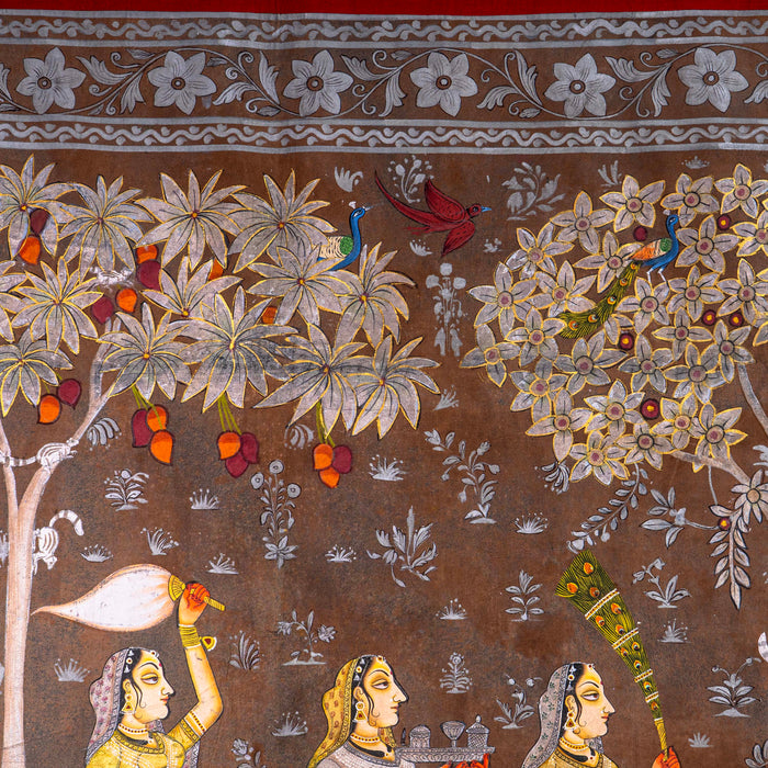 SHRI KEJADI PUJAN PICHWAI PAINTING