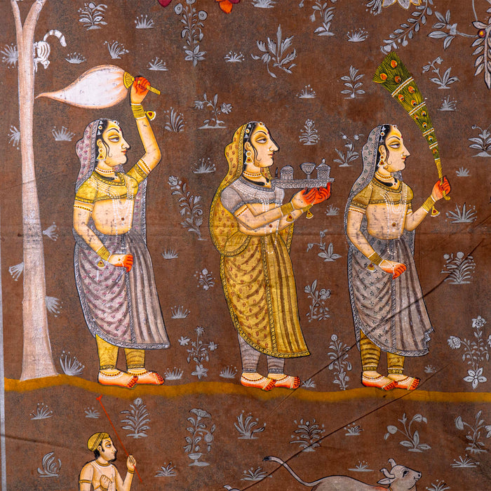 SHRI KEJADI PUJAN PICHWAI PAINTING