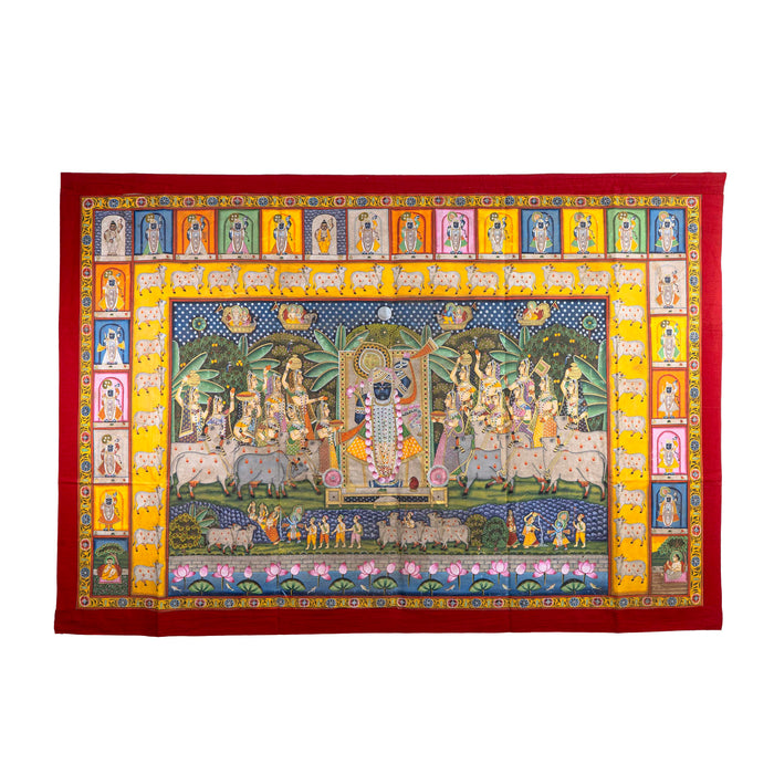 UTSAV SWAROOP SHRI SHARAD LEELA PICHWAI PAINTING