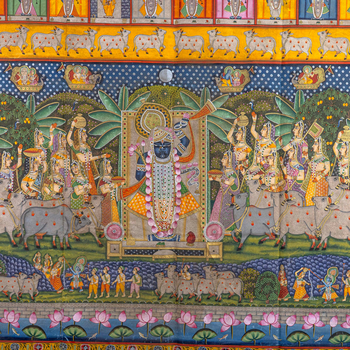UTSAV SWAROOP SHRI SHARAD LEELA PICHWAI PAINTING