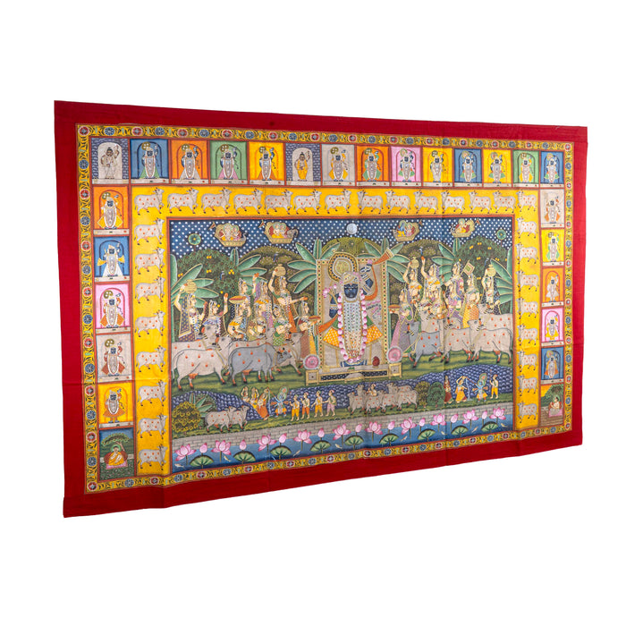UTSAV SWAROOP SHRI SHARAD LEELA PICHWAI PAINTING