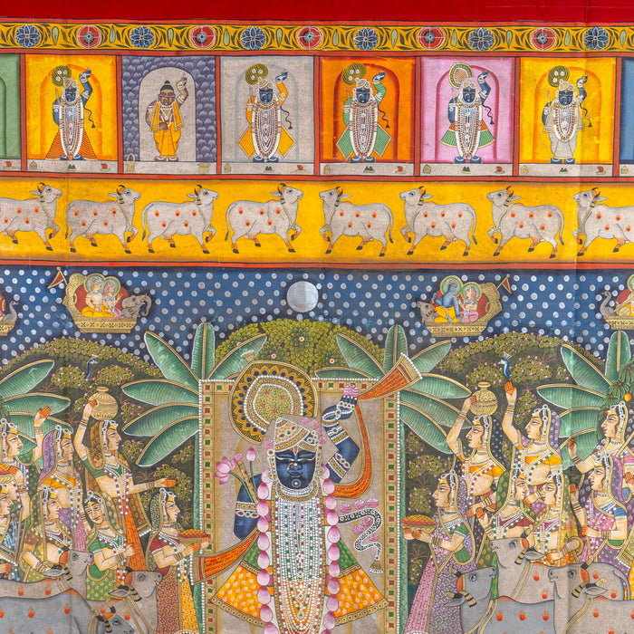 UTSAV SWAROOP SHRI SHARAD LEELA PICHWAI PAINTING