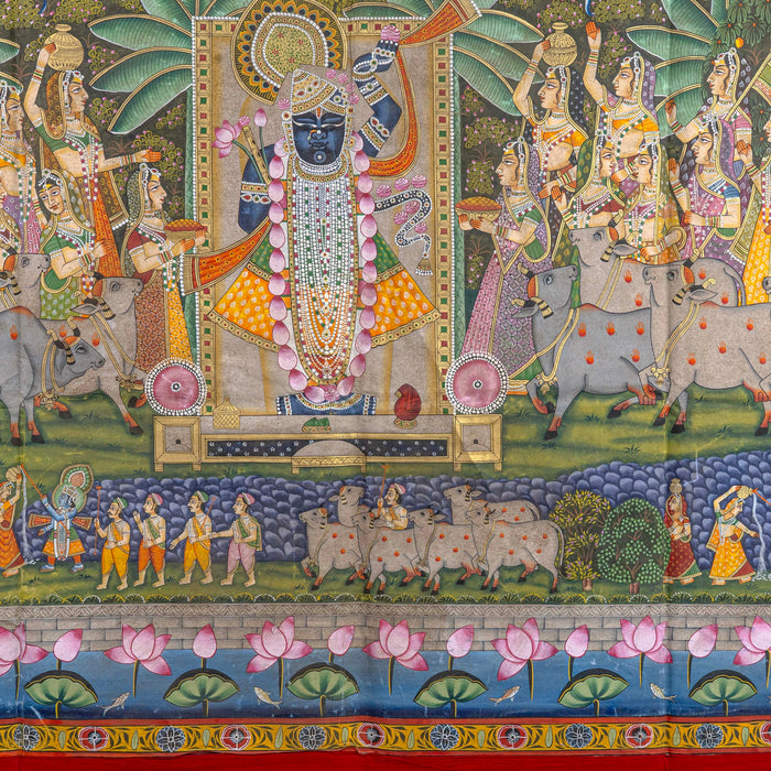 UTSAV SWAROOP SHRI SHARAD LEELA PICHWAI PAINTING