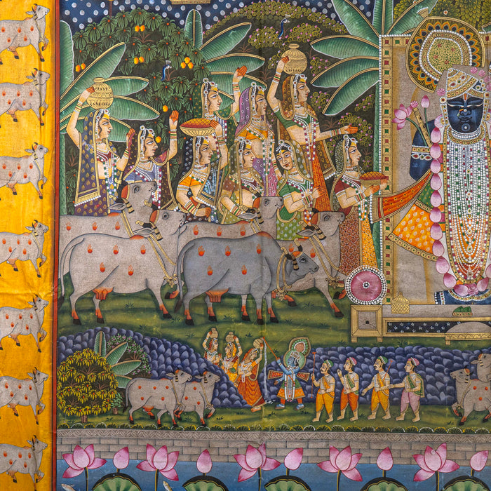 UTSAV SWAROOP SHRI SHARAD LEELA PICHWAI PAINTING