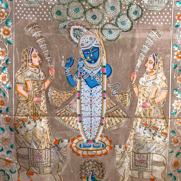 SHRI GOKUL SWAROOP GOPASHTAMI LEELA PICHWAI PAINTING