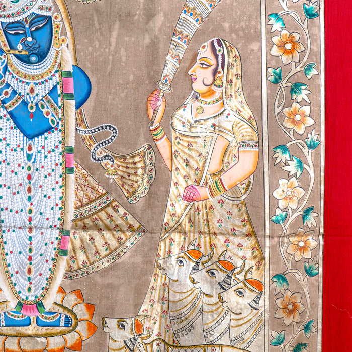 SHRI GOKUL SWAROOP GOPASHTAMI LEELA PICHWAI PAINTING