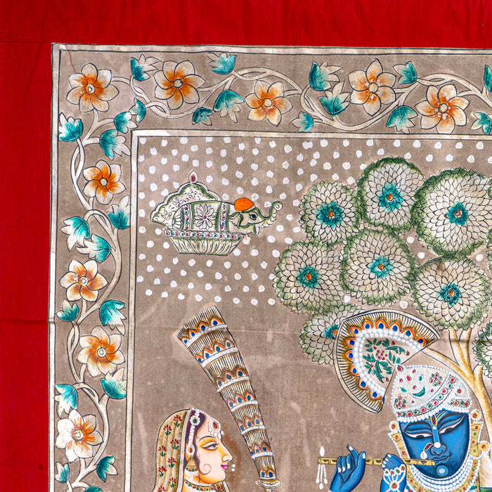 SHRI GOKUL SWAROOP GOPASHTAMI LEELA PICHWAI PAINTING