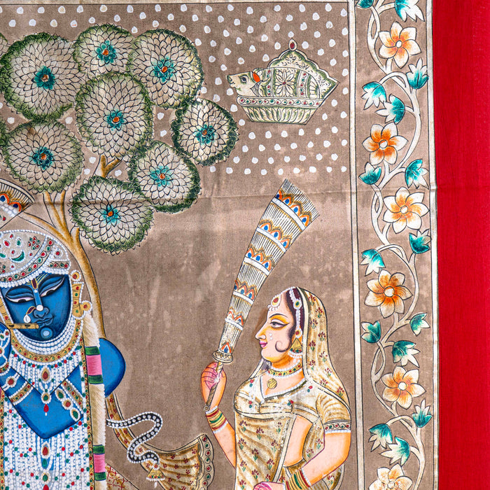 SHRI GOKUL SWAROOP GOPASHTAMI LEELA PICHWAI PAINTING