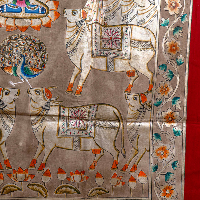 SHRI GOKUL SWAROOP GOPASHTAMI LEELA PICHWAI PAINTING