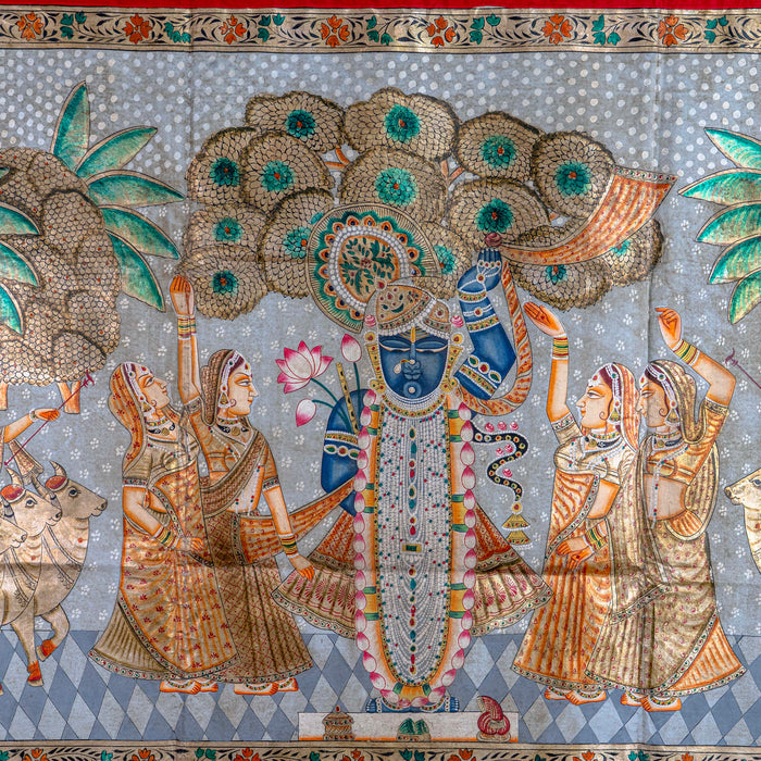SHRI SHARAD LEELA AB PICHWAI PAINTING