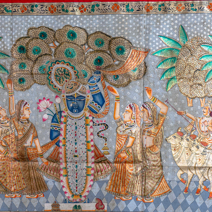 SHRI SHARAD LEELA AB PICHWAI PAINTING