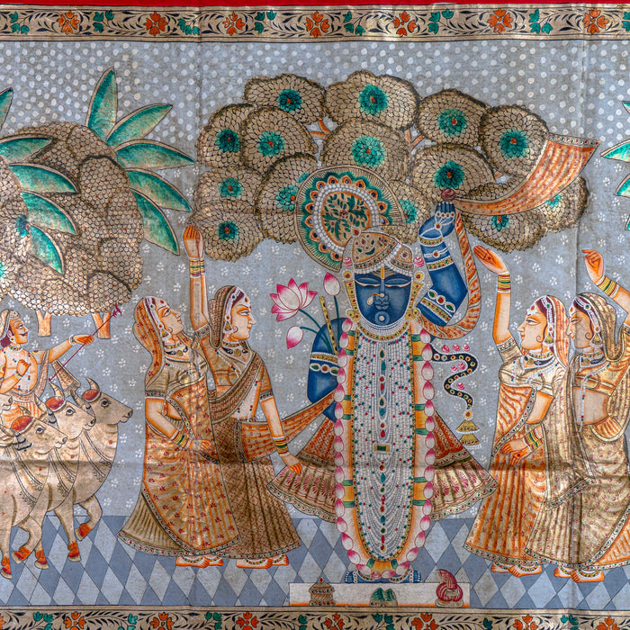 SHRI SHARAD LEELA AB PICHWAI PAINTING