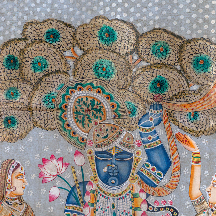 SHRI SHARAD LEELA AB PICHWAI PAINTING