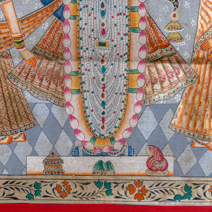 SHRI SHARAD LEELA AB PICHWAI PAINTING