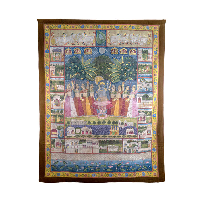 SHRI KRISHNA LEELA PICHWAI PAINTING