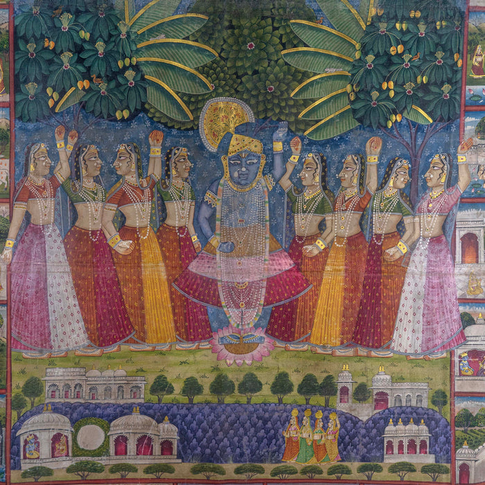 SHRI KRISHNA LEELA PICHWAI PAINTING