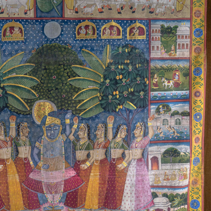SHRI KRISHNA LEELA PICHWAI PAINTING