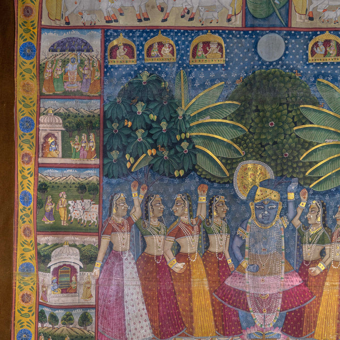 SHRI KRISHNA LEELA PICHWAI PAINTING