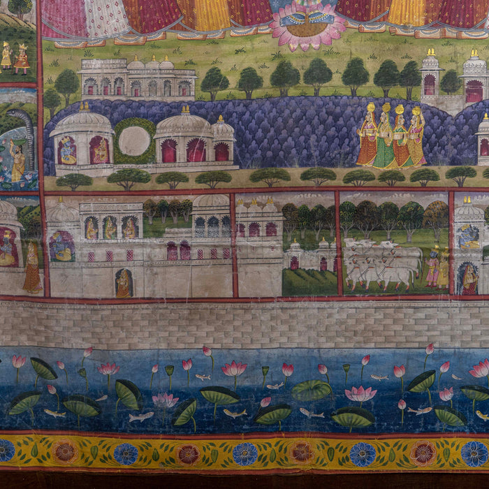 SHRI KRISHNA LEELA PICHWAI PAINTING