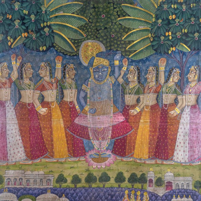 SHRI KRISHNA LEELA PICHWAI PAINTING