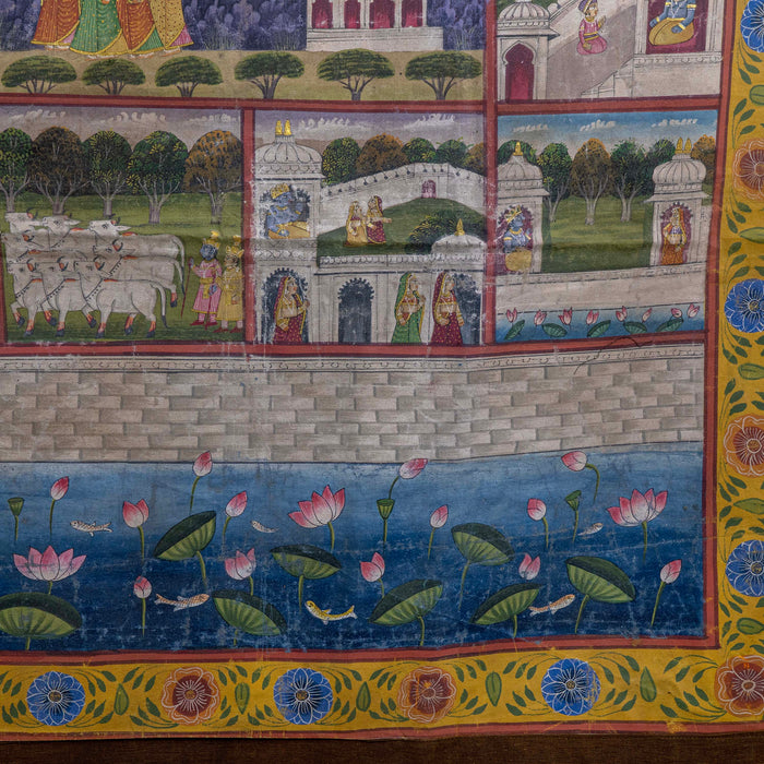 SHRI KRISHNA LEELA PICHWAI PAINTING