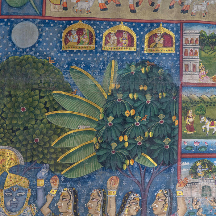 SHRI KRISHNA LEELA PICHWAI PAINTING