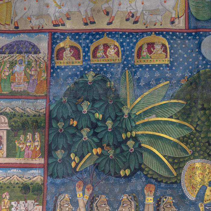 SHRI KRISHNA LEELA PICHWAI PAINTING