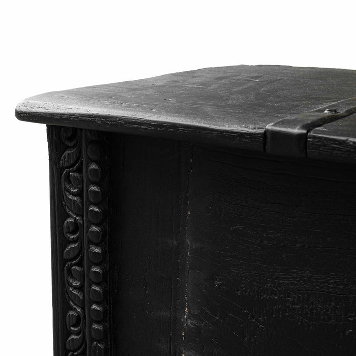 Qayaas Teak And Mango Wooden Console Table