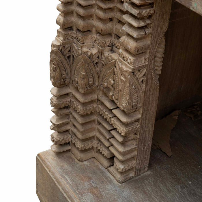Ishrat Teak And Mango Wood Bookshelf