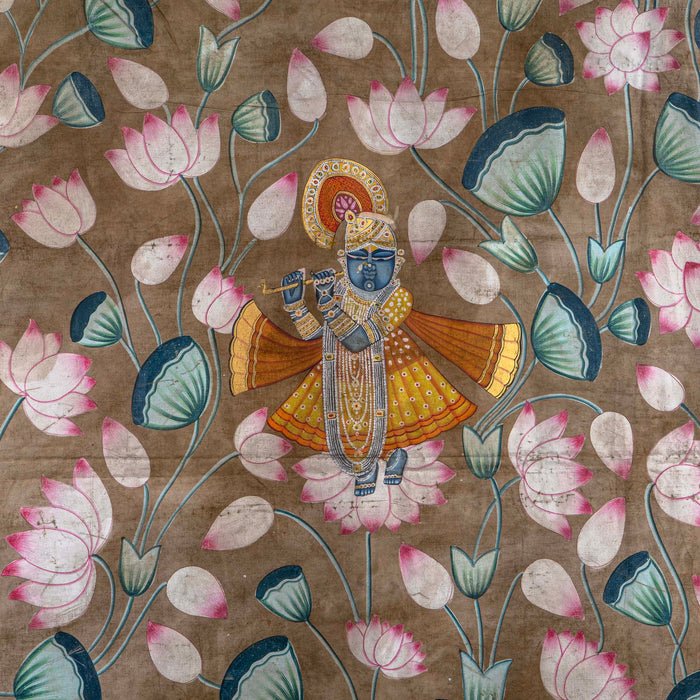 SHRI GOKULCHANDMA JI SWAROOP PICHWAI PAINTING