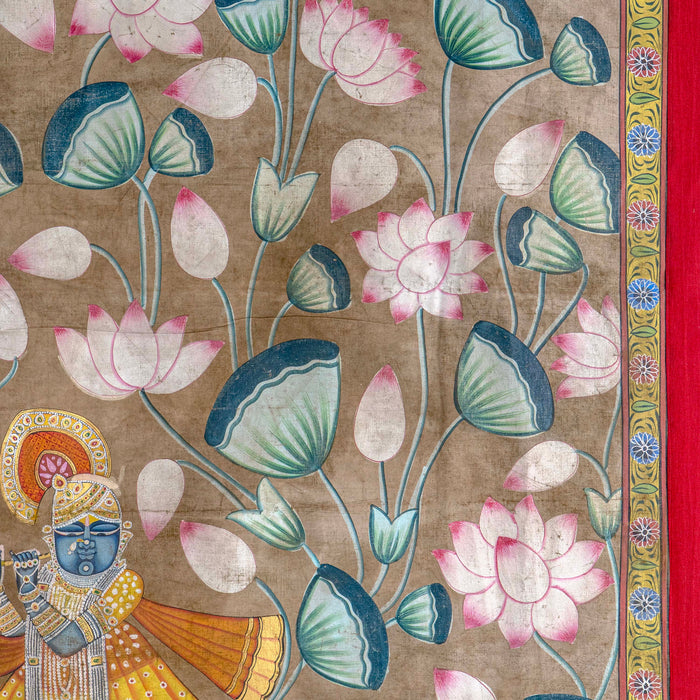 SHRI GOKULCHANDMA JI SWAROOP PICHWAI PAINTING