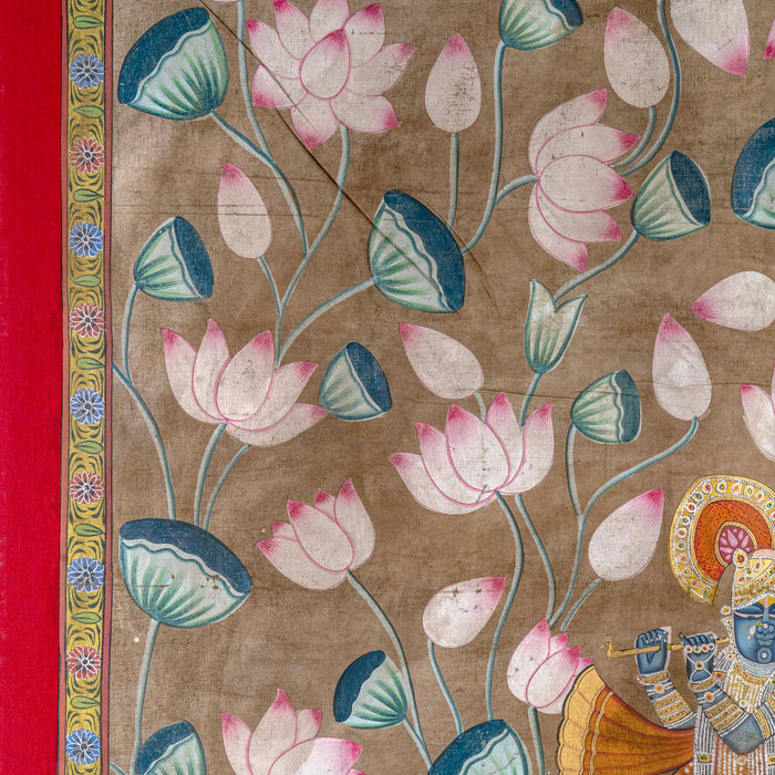 SHRI GOKULCHANDMA JI SWAROOP PICHWAI PAINTING