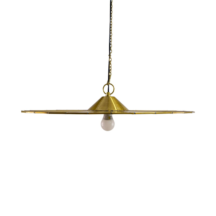 Circular Wheel Pendant Light