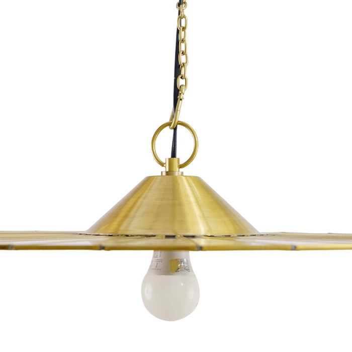 Circular Wheel Pendant Light