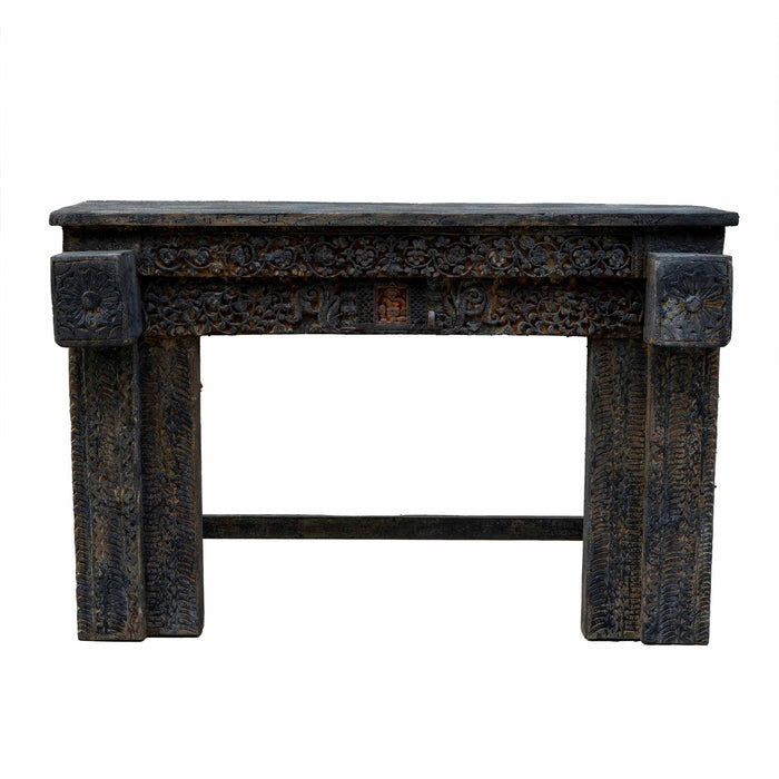 Shikasta Teak And Mango Wooden Console