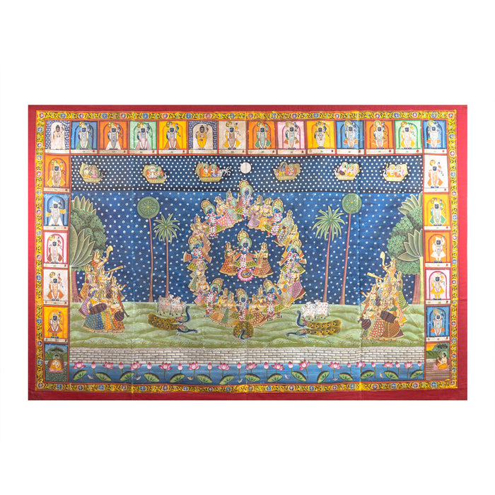 SHRI RAAS LEELA PICHWAI PAINTING