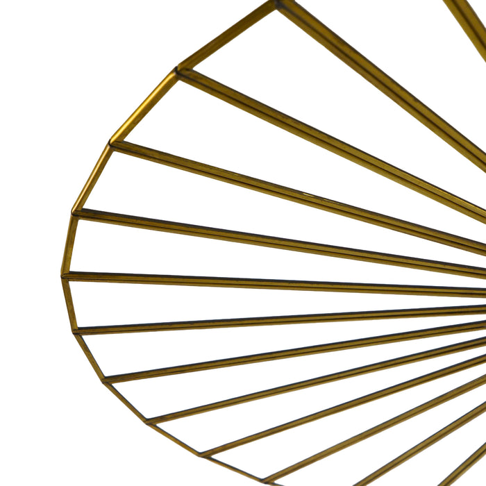 Circular Wheel Pendant Light