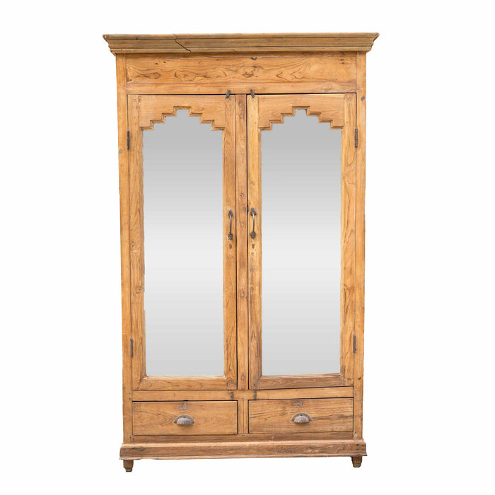Pinhaan Teak Wood Mirror
