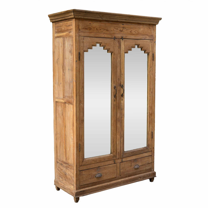 Pinhaan Teak Wood Mirror