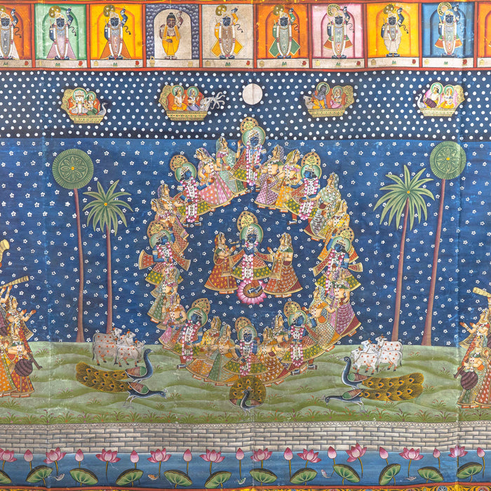 SHRI RAAS LEELA PICHWAI PAINTING