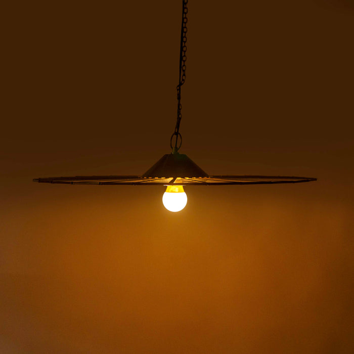 Circular Wheel Pendant Light